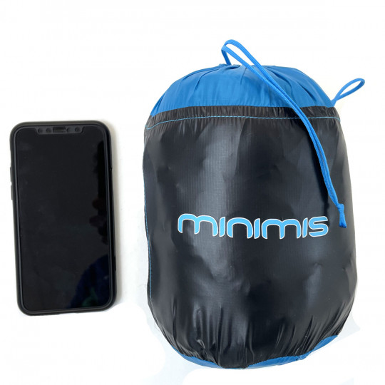 Sac de couchage léger MINIMIS II 320 S +12°C/+7°C noir 170cm SirJoseph 2024