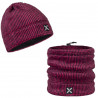 Bonnet tour de cou 2 en 1 REWIND FLEECE CAP 07-fuschia Montura