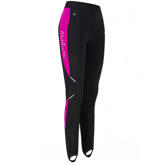 Pantalon ski alpinisme femme SLICK PANTS noir-fuschia Montura