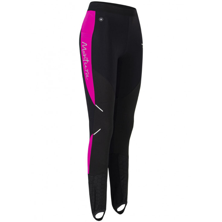 Pantalon ski alpinisme femme SLICK PANTS noir-fuschia Montura