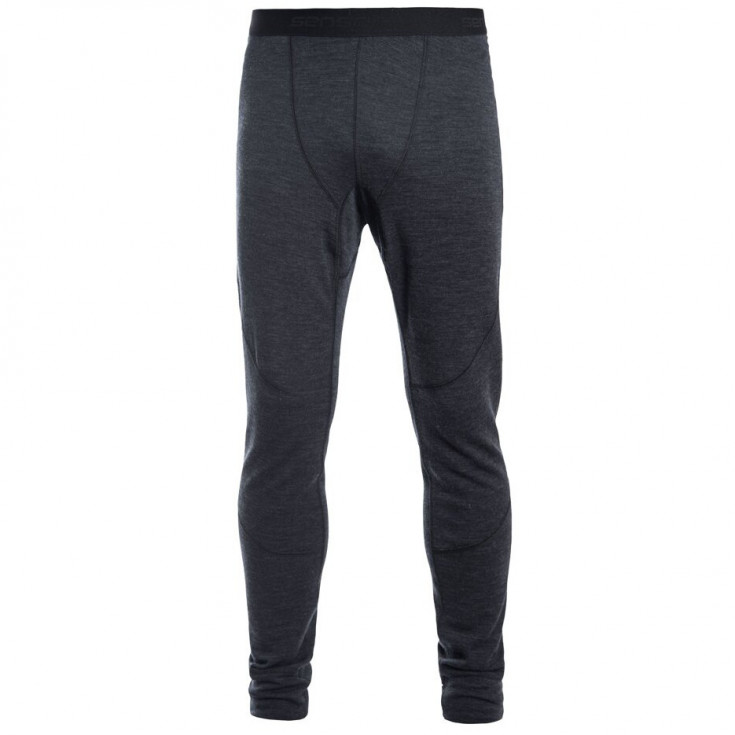 Caleçon long homme laine Mérinos MERINO BOLD UNDERPANTS anthracite-gray SENSOR