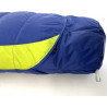 Sac de couchage enfant duvet plume KIKI DOWN 125-145cm +7°C/+3°C navy-lime SirJoseph 2024