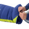 Sac de couchage enfant duvet plume KIKI DOWN 125-145cm +7°C/+3°C navy-lime SirJoseph 2024