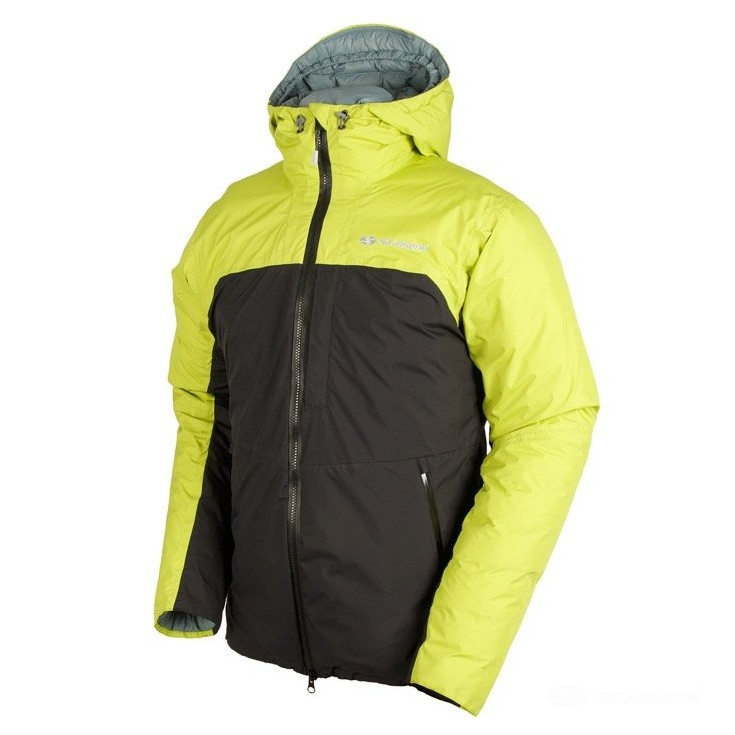 Doudoune à capuche imperméable SAREK MAN -5°C lime-black SirJoseph 2023