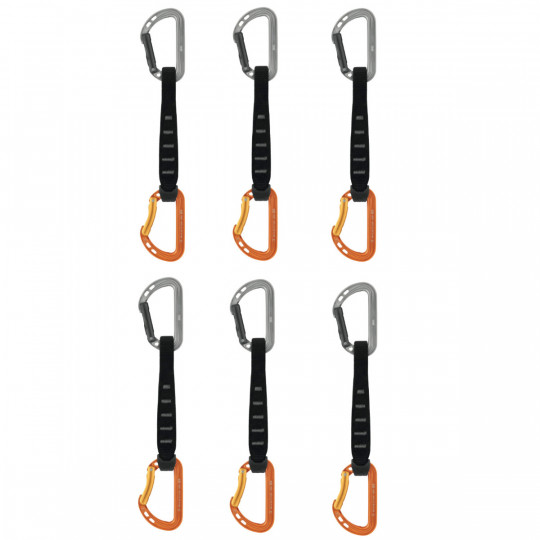 Lot de 6 dégaines escalade SPIRIT EXPRESS 17cm Petzl 2023