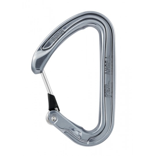 Mousqueton ANGE L gris Petzl