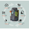Sac à dos randonnée femme FACET 45 sunset-grey GREGORY PACKS