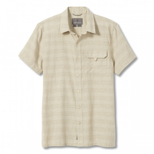 Chemise chanvre HEMPLINE SPACED blended-undyed ROYAL ROBBINS