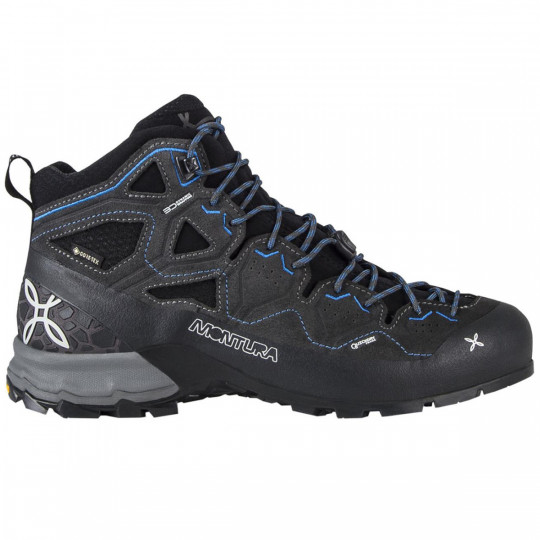 Chaussure MID YARU TEKNO GTX anthracite-bleu Montura