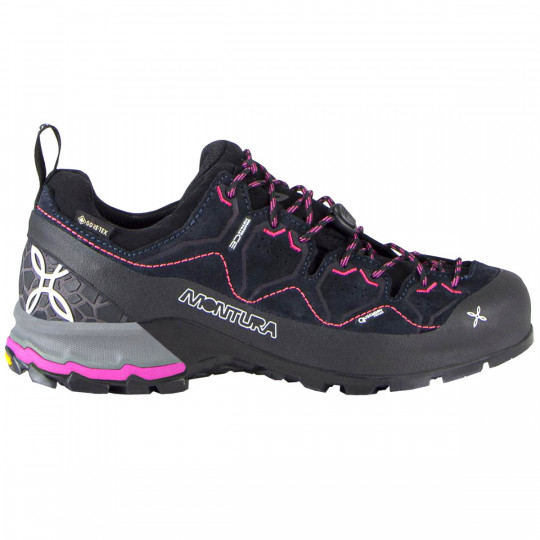 Chaussure basse femme YARU GTX WOMAN bleu-fuschia Montura