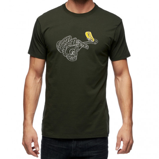 Tee-Shirt coton biologique CAMALOT TEE vert Black Diamond 2023