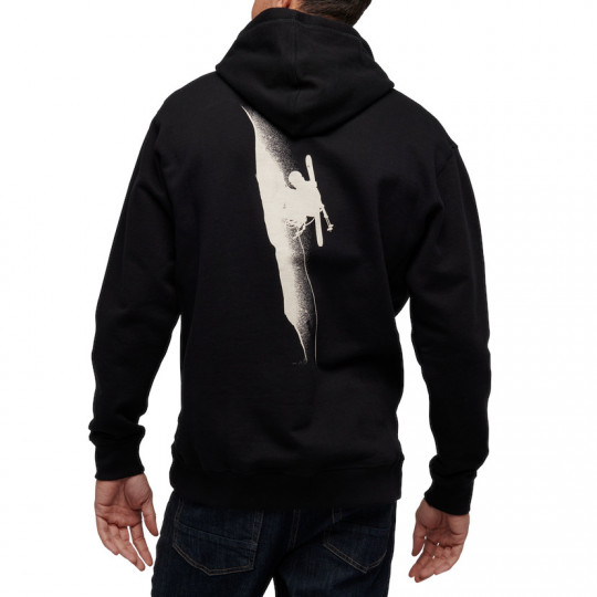 Sweat à capuche SKI MOUNTAINEERING HOODY noir Black Diamond 2023