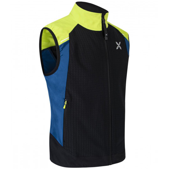 Gilet homme WIND REVOLUTION VEST 9047 noir-lime Montura