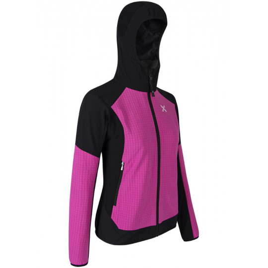 Veste Softshell femme WIND REVOLUTION HOODY JACKET WOMAN 07-fuschia Montura