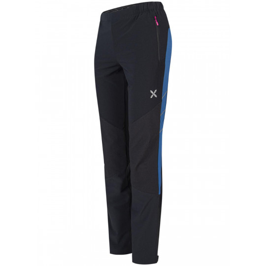 Pantalon Montagne femme MOUNTAIN FAST PANTS WOMAN 9087 noir-bleu Montura