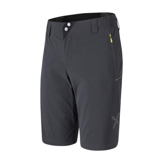Bermuda résistant GENERATION BERMUDA noir-lime Montura