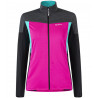 Sweat zippé femme PHOENIX MAGLIA WOMAN fuschia-care blue Montura