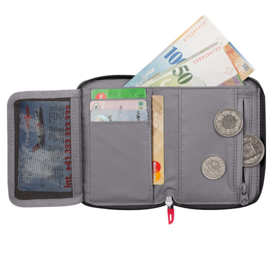 Porte Monnaie Zip Wallet noir-black Mammut