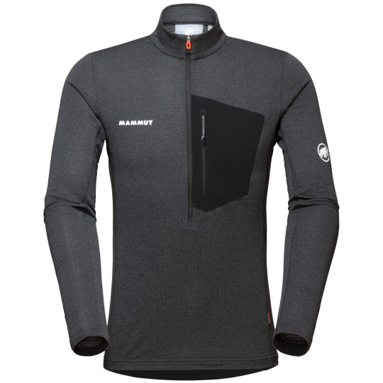 Micro-polaire AENERGY LIGHT ML 1/2 ZIP phantom Mammut