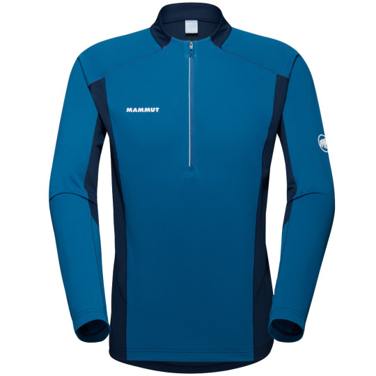 Tee-shirt manches longues AENERGY FL 1/2 ZIP bleu ice-marine Mammut