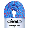 Corde 20m de Randonnée Rando 8mm bleue Beal