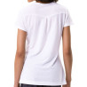 Tee-shirt respirant femme SKOMER PRINT II blanc-violet Vaude