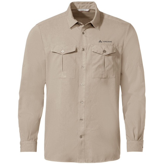 Chemise respirante manches longues homme ROSEMOOR LS SHIRT II linen Vaude