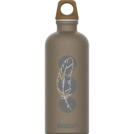 Bouteille Aluminium TRAVELLER MY PLANET 0,6L chocolat Sigg