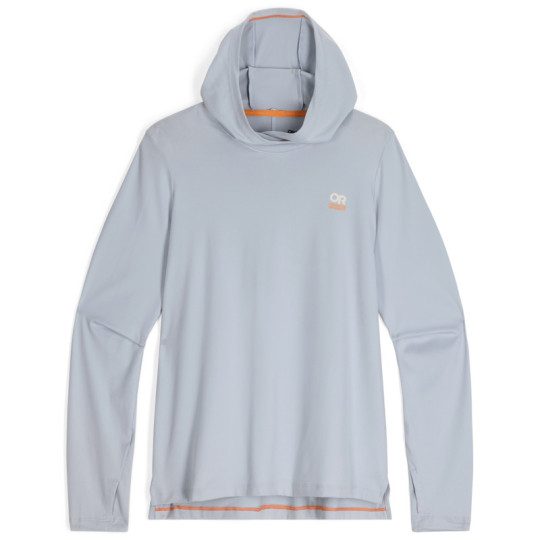 Tee-shirt manches longues à capuche femme ACTIVEICE SPECTRUM SUN HOODIE WOMAN titanium Outdoor Research