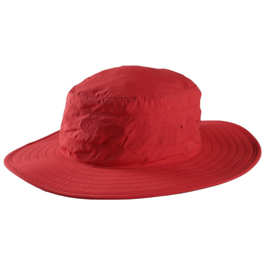 Chapeau femme WOMEN'S SOLAR ROLLER SUN HAT rhubarbe Outdoor Research