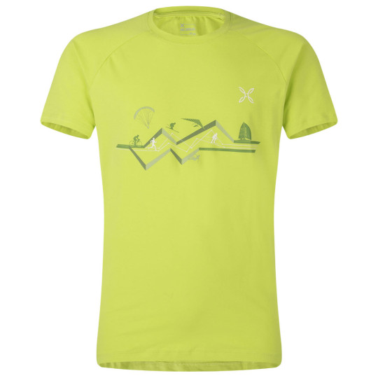 Tee-shirt SPORTY 2 T-SHIRT 4700 lime-green Montura