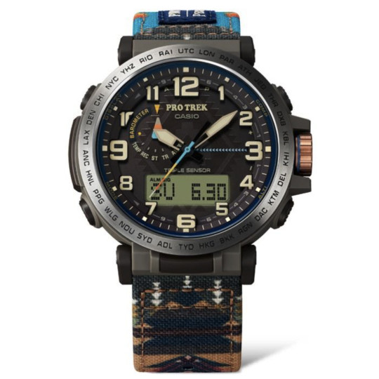 Montre altimètre solaire CASIO PRG-601PE-5ER PENDLETON PRO TREK