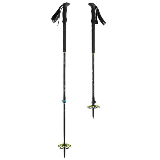 Bâtons 2 brins réglables SKI TRACK 83-140cm gris CAMP (la paire)