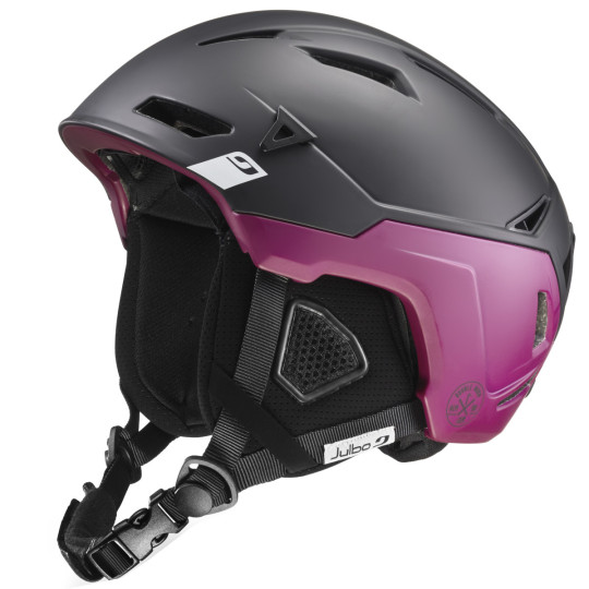 Casque ski double-norme THE PEAK LT noir-fuschia Julbo