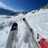 Ski de rando MTN 86 CARBON beige-vert Salomon 2024