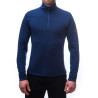 Sweatshirt 1/4 zip homme laine Mérinos M'S MERINO EXTREME LS ZIP deep-blue SENSOR