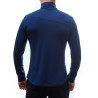 Tee-shirt 1/4 zip homme laine Mérinos M'S MERINO EXTREME LS ZIP deep-blue SENSOR