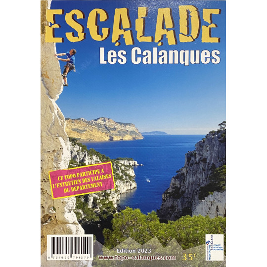 Livre Topo Escalade Les Calanques - FFME - 2023