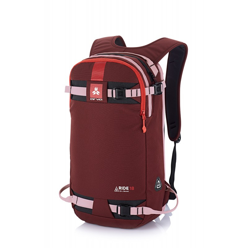 Sac à dos femme RIDE 18 burgundy Arva Equipment 2024 - Montania Sport