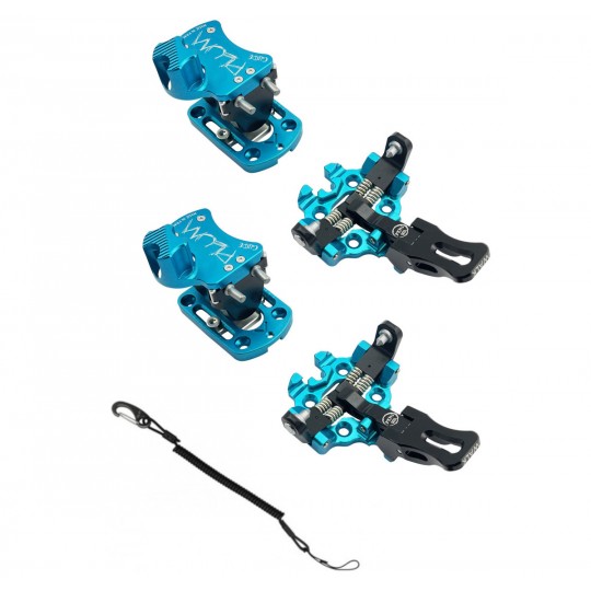Fixation ski de rando Plum GUIDE 7 turquoise