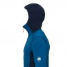Polaire à capuche TAISS LIGHT ML HOODED Jacket deep-ice Mammut 2025