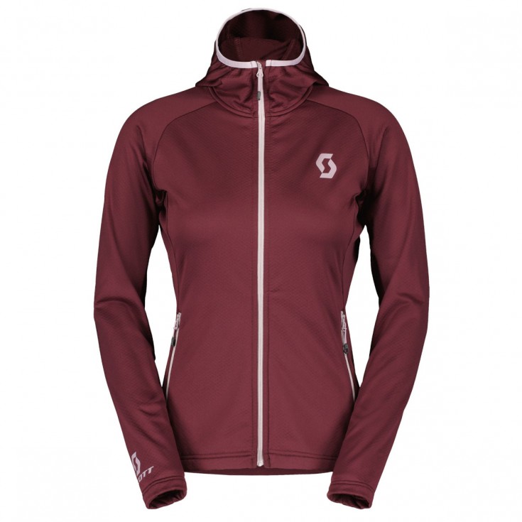 Polaire à capuche femme W's Defined TECH Hoody wild-red Scott 2024