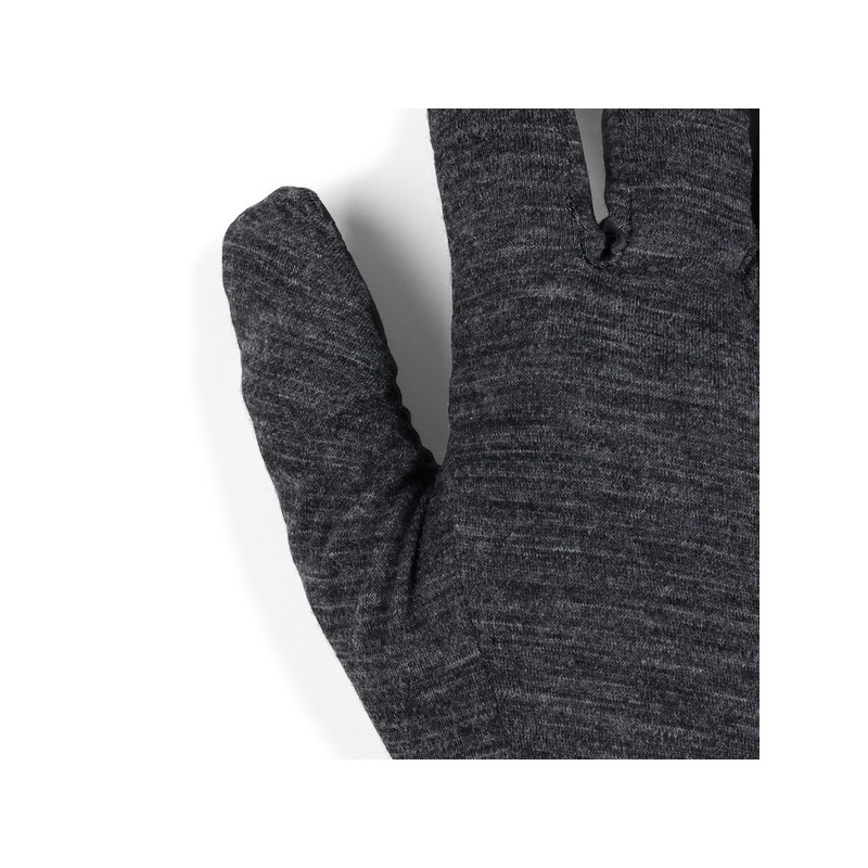 Sous-gants laine Mérino 150 tactile SENSOR LINERS gris-chiné Outdoor  Research - Montania Sport