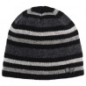 Bonnet 100% Laine SPITZBERGEN BEANIE rayé noir-gris Outdoor Research