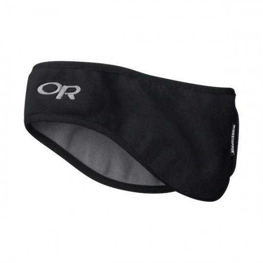 Bandeau 100% WINDSTOPPER EAR BAND noir Outdoor Research