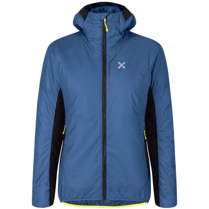 Doudoune à capuche femme synthétique EIGER JACKET WOMAN 8770F deep-blue Montura