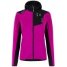 Veste Softshell à capuche femme SKI STYLE 2 JACKET WOMAN 07 noir-fuschia Montura