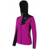 Veste Softshell à capuche femme SKI STYLE 2 JACKET WOMAN 07 noir-fuschia Montura