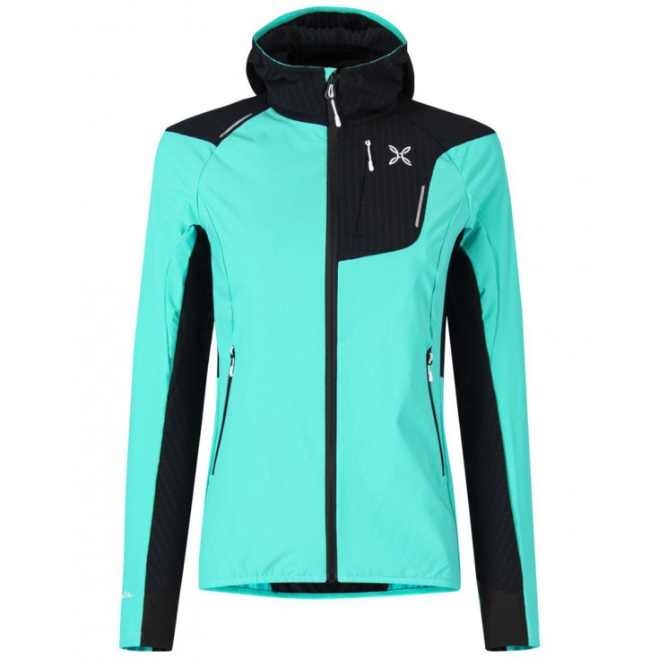 Veste Softshell à capuche femme SKI STYLE 2 JACKET WOMAN 28 care-blue Montura