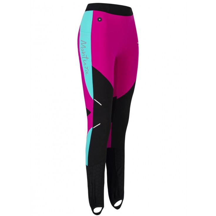 Pantalon ski alpinisme femme SLICK PANTS 0728 fuschia-care blue Montura